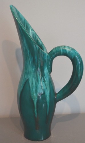 Vase pichet anse - pichet, vert