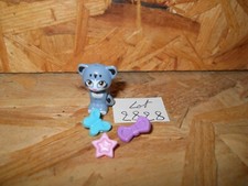 #2828# LEGO FRIENDS ANIMAL 1 FIGURINE CHAT GRIS BLEU AVEC ACCESSOIRES