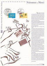 Document Philatélique 1er Jour : 28 2003 - Naissance Merci