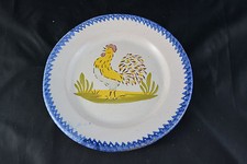 ANCIENNE ASSIETTE DECOR COQ CHAROLLE