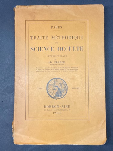 Papus traité méthodique de - papus,