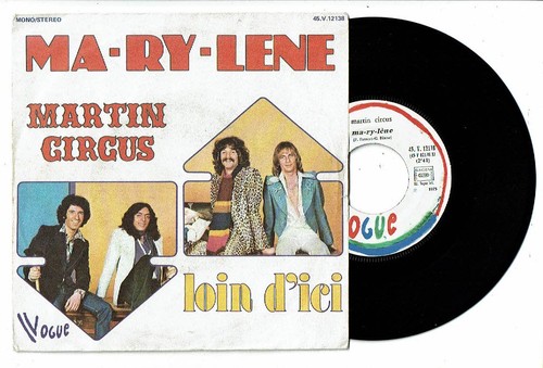 Martin circus vinyle - 45, tours