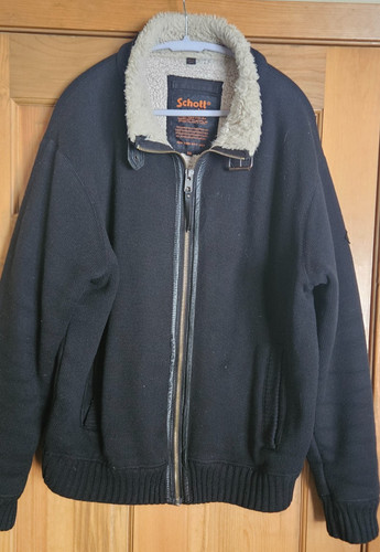 Schott nyc sweater sherpa - schott,