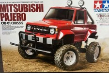 voiture radiocommandée TAMIYA non assemblée 1/10 RC Mitsubishi Pajero (chassi...