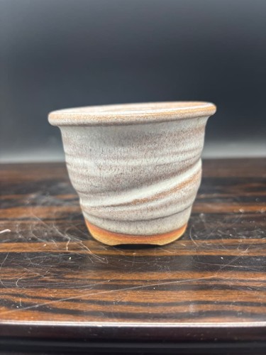 Pot bonsai rond blanc - pot,