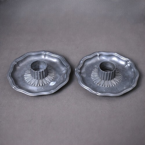 Paire bougeoirs anciens - bougeoirs,