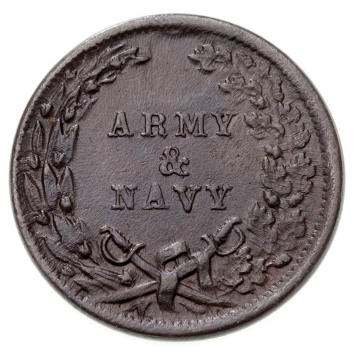 Jeton guerre civile 1863 - guerre,