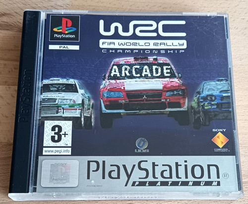 Playstation ps1 wrc fia world - wrc,