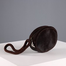 Sac à Main Armani Vintage Suède Cuir Italie des Années 80-90 Original