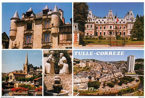 Carte postale tulle - carte,