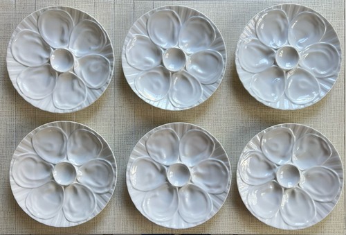 Assiettes huitres vintage - a,