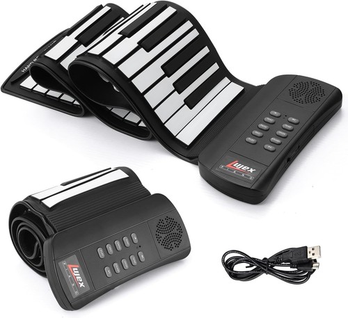 Roll piano portable - up,