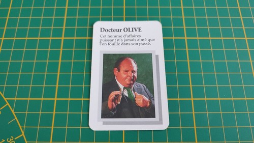 Carte docteur olive - olive, pièce
