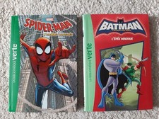 Livres enfant/ ado bibliothèque verte Super-héros