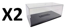 Lot de 2 boites vitrine