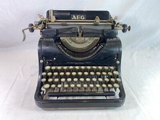 Machine à écrire De Collection AEG olympia Modèle 6 Typerwriter De 1925