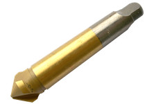 90° HSS-TIN fraise conique à chanfreiner à queue cône morse CM2 Ø 19mm