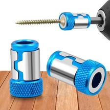 2 pièces embouts de tournevis électrique à anneau magnétique tête de tourne