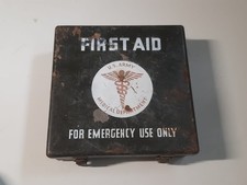 Caisse Américaine First-Aid 24-Unit 1er type 1942 - Matériel Original - US WWII
