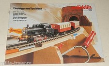 Ancien CATALOGUE MARKLIN HO En Voiture et Partez... Présentation Accessoires....