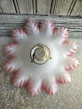 Ancien abat-jour en verre français 