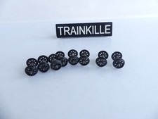 HORNBY HO / 8 ESSIEUX ROUES A RAYONS POUR WAGON