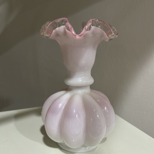 Fenton silver crest pink - silver,