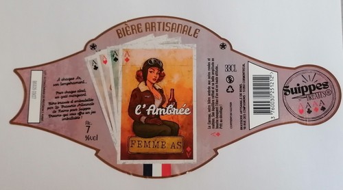 étiquette bière - de,