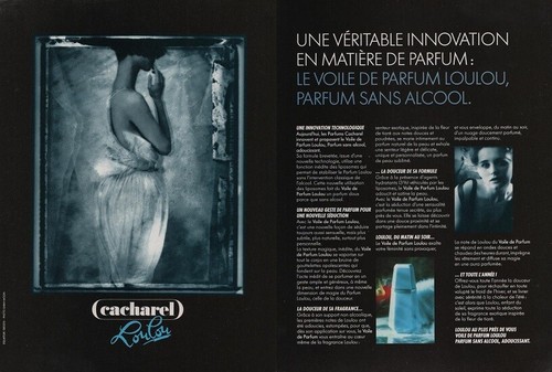 Publicité papier parfum - publicité,