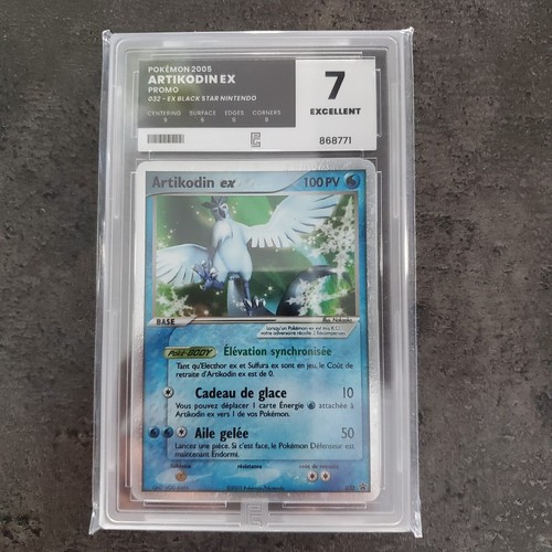 Carte pokémon artikodin - carte, ex