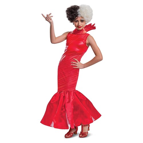 Robe costume rouge - robe, de