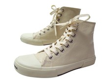 NEUF BASKETS BALENCIAGA PARIS HIGH TOP ARENA 688756 38 CREME WHITE SNEAKER 795€
