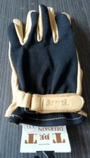 Gants D'Équitation en Cuir de Daim Américain Maille Extensible