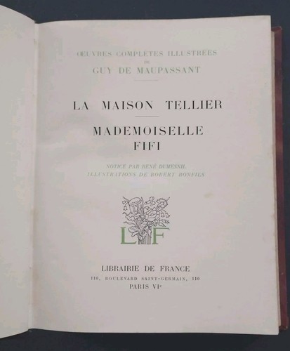 Maison tellier - la,