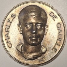 Medaille charles gaulle - charles,