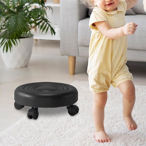 Tabouret roulant bas - , avec