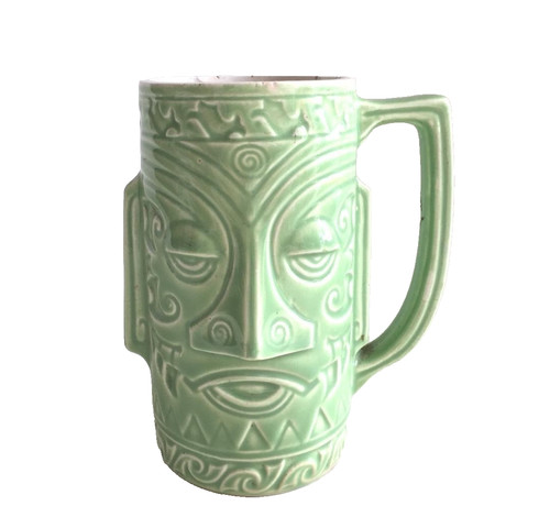 Mug tiki vintage vert - mi-vintage,