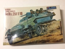 1/76 FUJIMI 76006 : SDKFZ 251/10 HANOMAG BLINDE SEMI-CHENILLE IFV APC WEHRMACHT