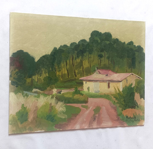 Excellente peinture huile - excellente, à