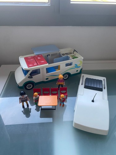 Playmobil 6671 camping car - playmobil, fun