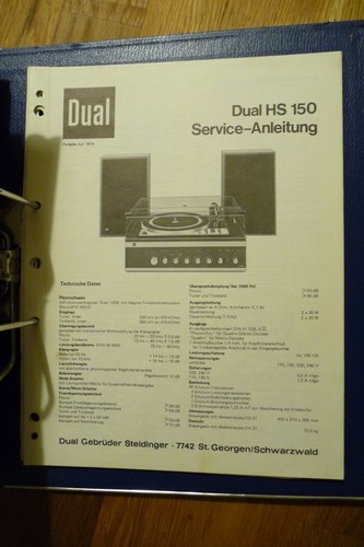 Manuel service pour dual - de,