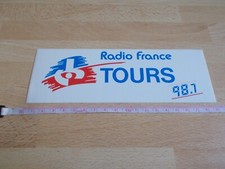 Autocollant RADIO FRANCE TOURS