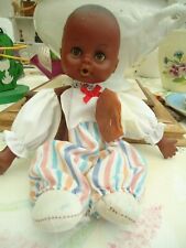 ANCIENNE POUPEE NOIRE DE 27 CM