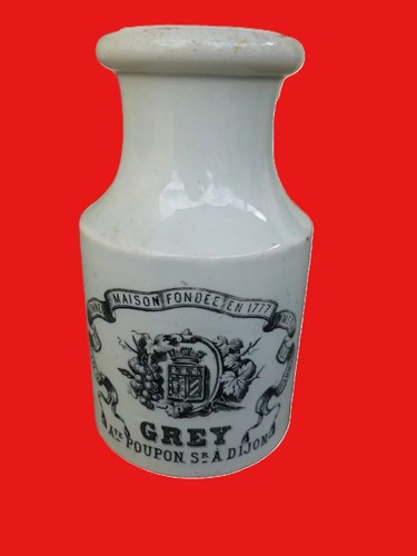 Pot moutarde grey creil - moutarde,