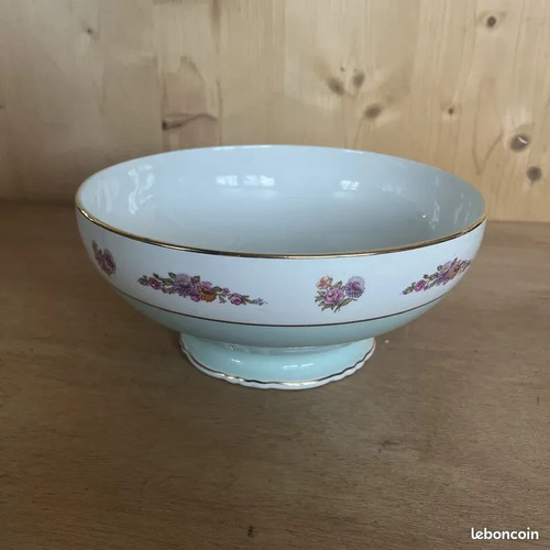 Ancien saladier faïence - saladier,