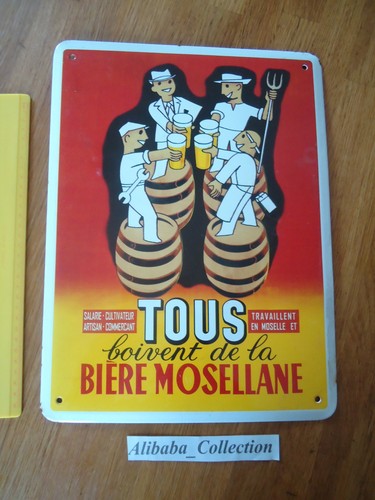 Plaque tole émaillée - plaque,