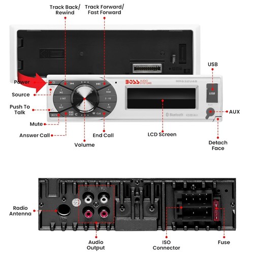 Boss audio systems mr632uab - boss,