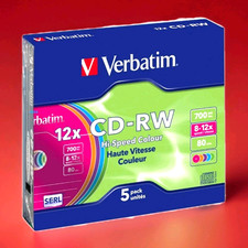 VERBATIM HI-SPEED COLOUR - 5