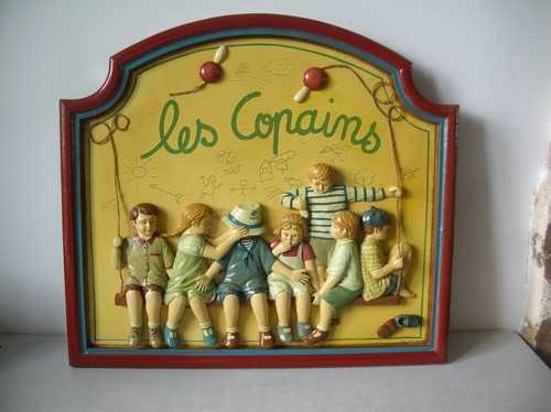 Cadre tableau les - copains, en