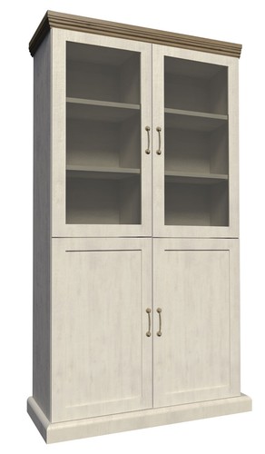 Vitrine royale verre - verre, 87cm